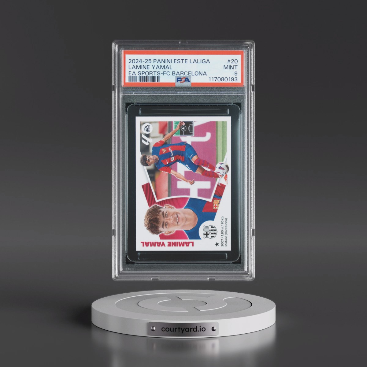2024 Panini Este Laliga EA Sports #20 Lamine Yamal - FC Barcelona (PSA 9 MINT)