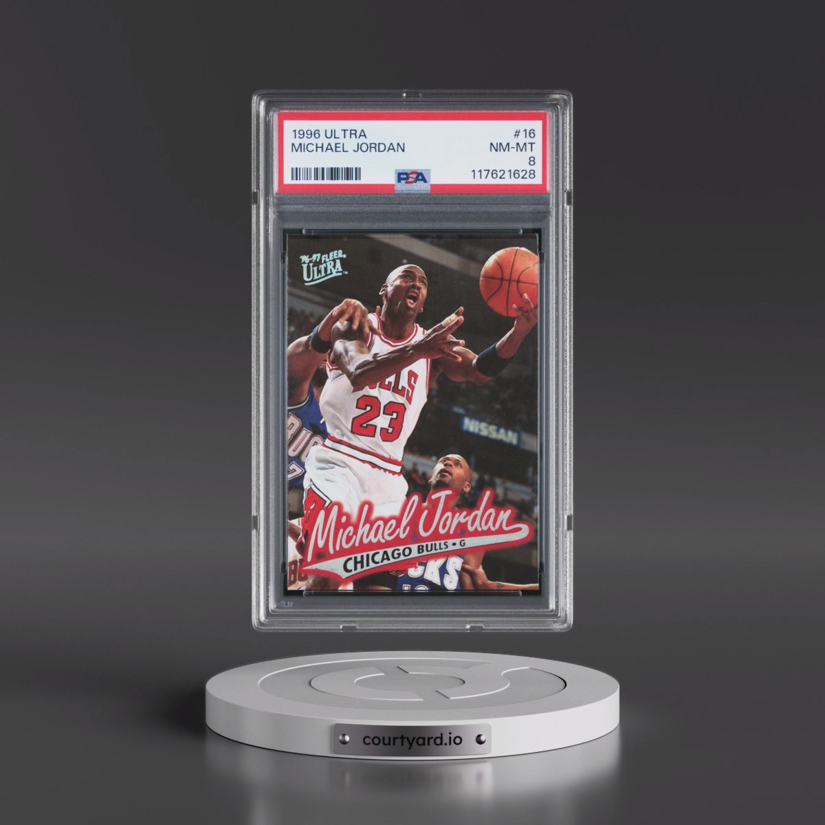 1996 Ultra #16 Michael Jordan (PSA 8 NM-MT)
