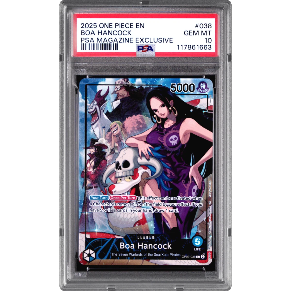 Boa Hancock card artwork