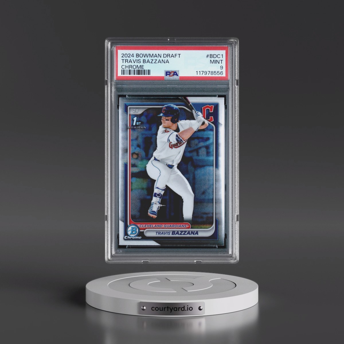 2024 Bowman Draft #BDC1 Travis Bazzana - Chrome (PSA 9 MINT)