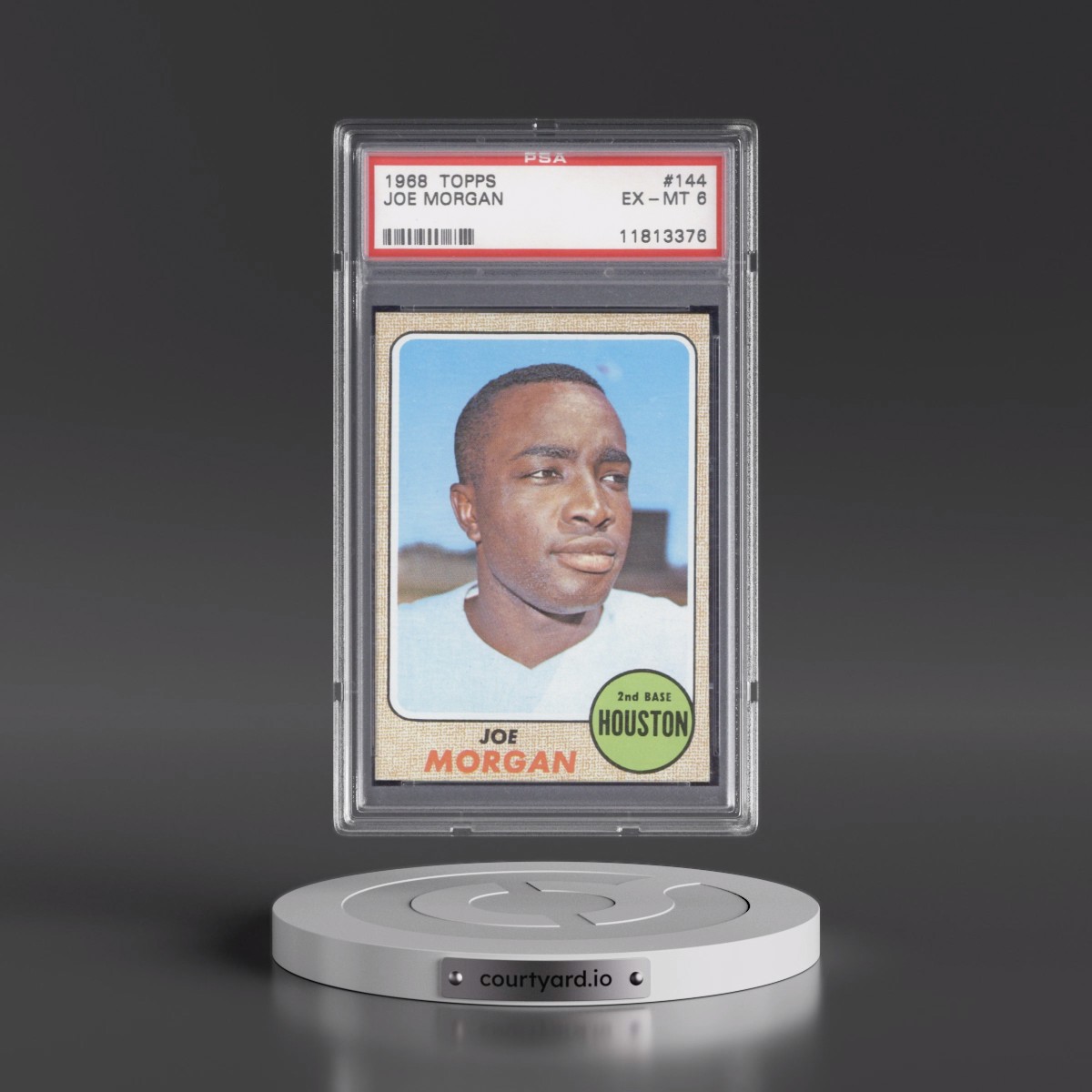 1968 Topps #144 Joe Morgan (PSA 6 EX-MT)