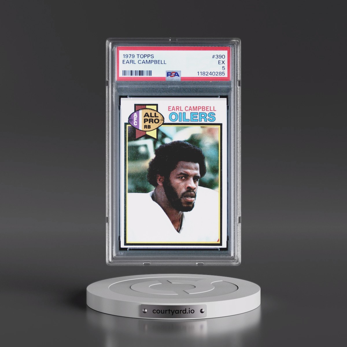 1979 Topps #390 Earl Campbell (PSA 5 EX)