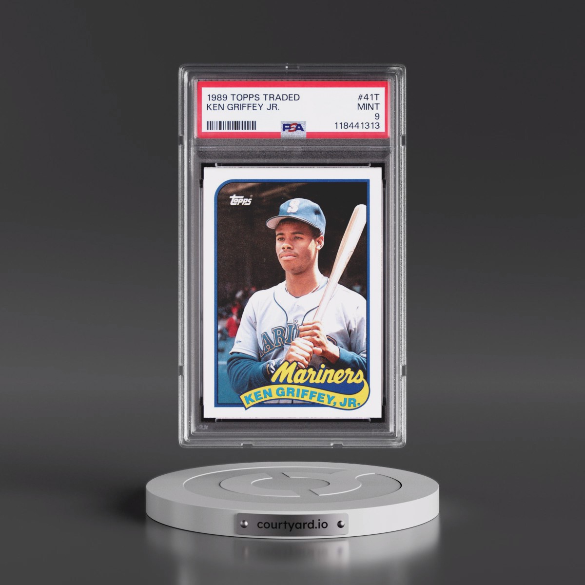 1989 Topps Traded #41T Ken Griffey Jr (PSA 9 MINT)