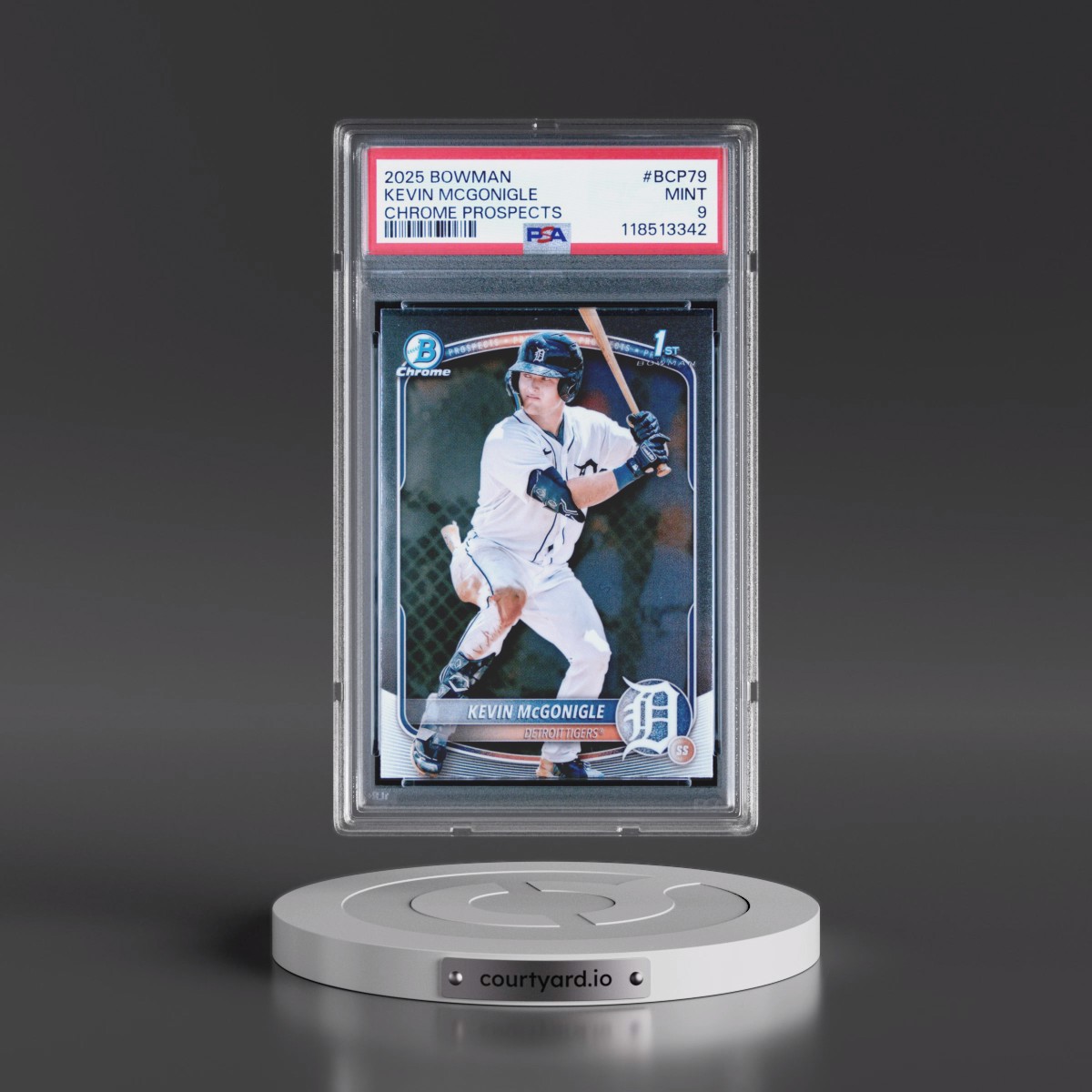 2025 Bowman Chrome Prospects #BCP79 Kevin Mcgonigle (PSA 9 MINT)