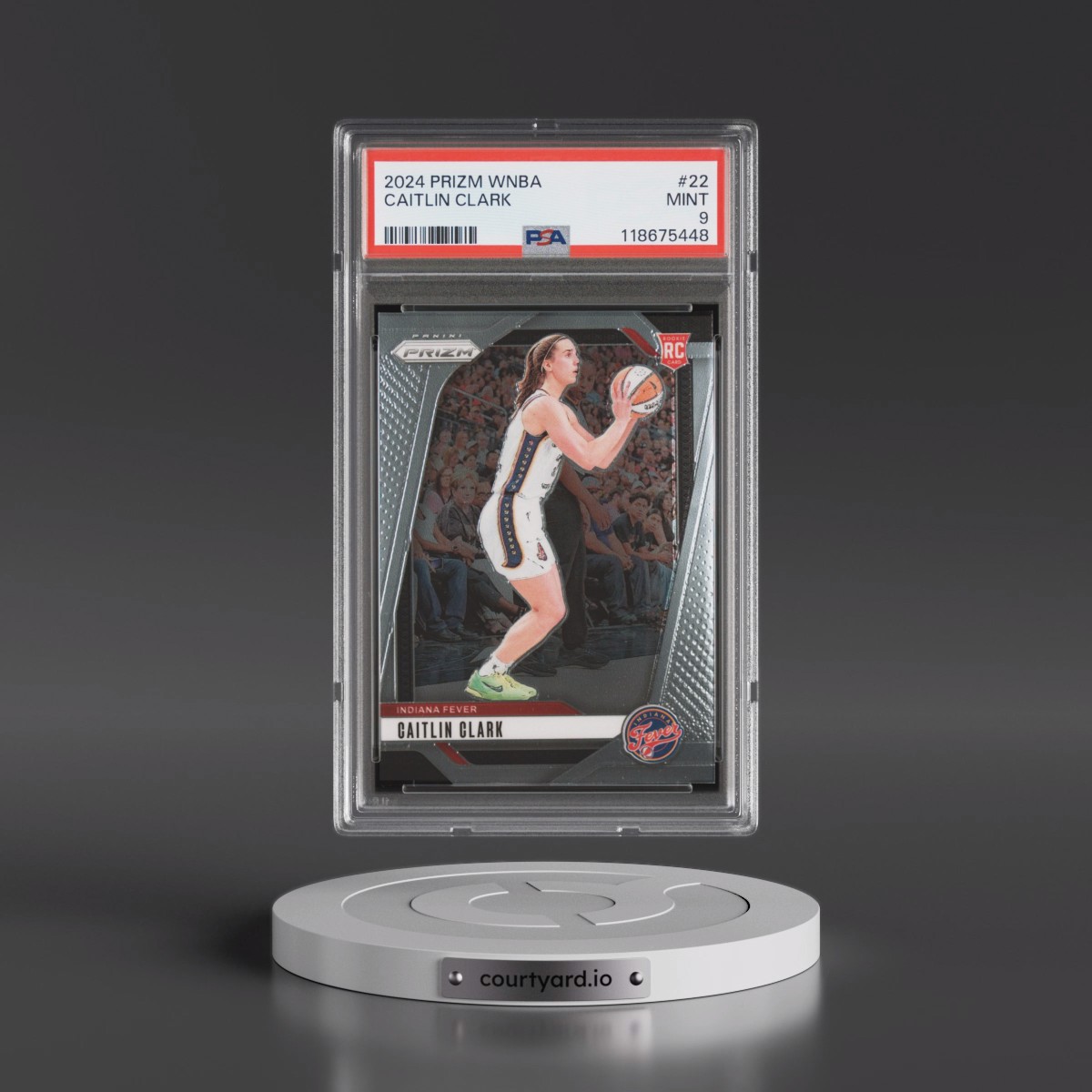 2024 Panini Prizm WNBA #22 Caitlin Clark (PSA 9 MINT)