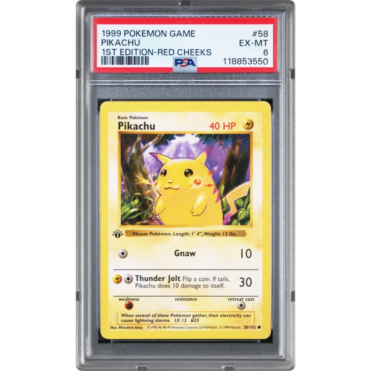 Pikachu card artwork