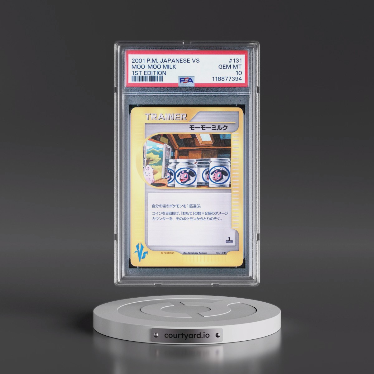 2001 Pokémon VS #131 Moo-Moo Milk - 1st Edition (PSA 10 GEM MINT)