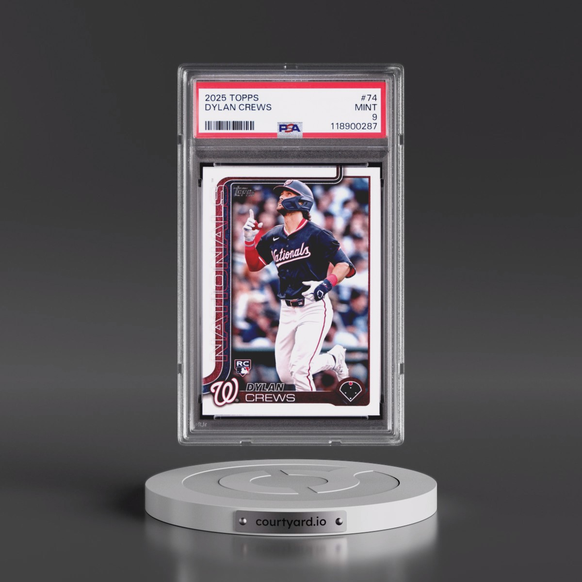 2025 Topps #74 Dylan Crews (PSA 9 MINT)