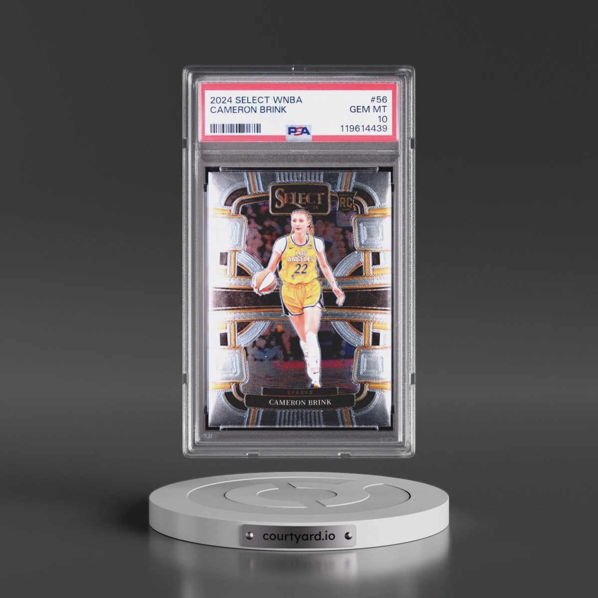 2024 Panini Select WNBA #56 Cameron Brink (PSA 10 GEM MINT)