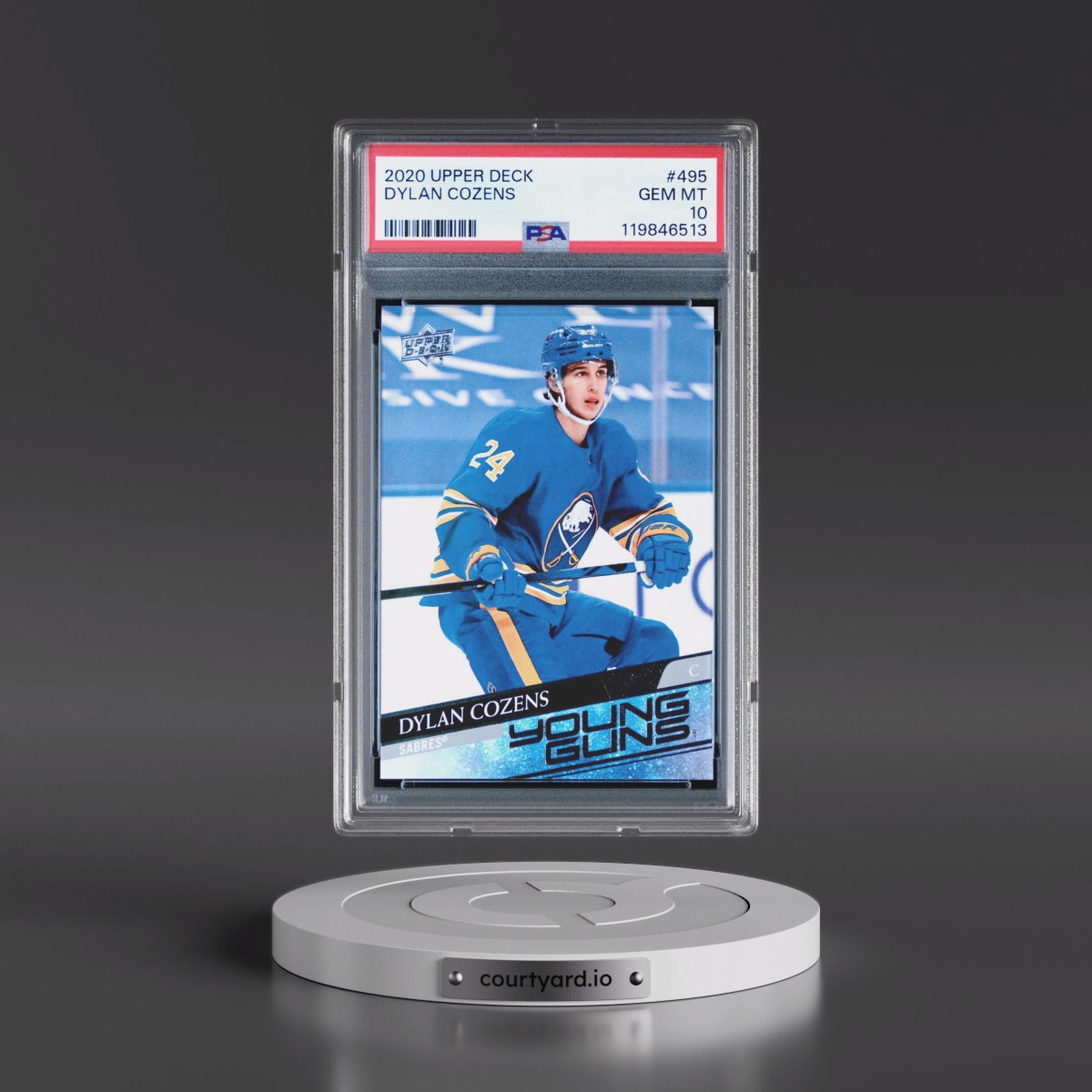2020 Upper Deck Dylan Cozens #495 PSA 10