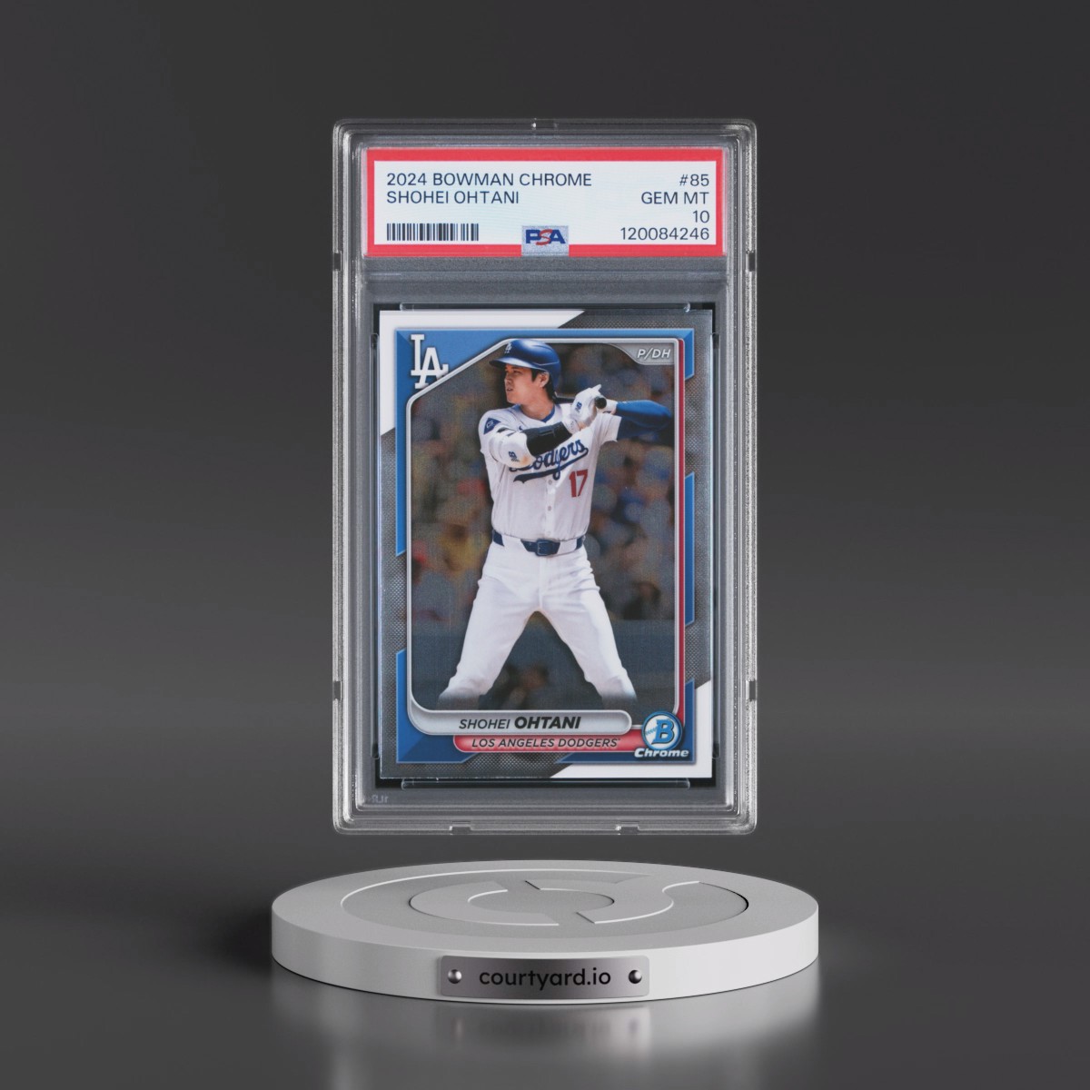 2024 Bowman Chrome #85 Shohei Ohtani (PSA 10 GEM MINT)