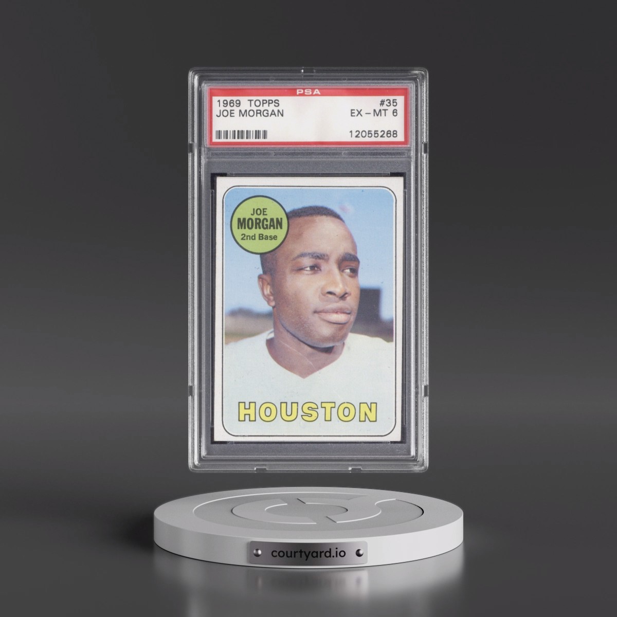 1969 Topps #35 Joe Morgan (PSA 6 EX-MT)