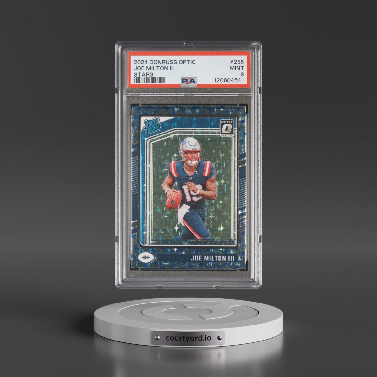 2024 Panini Donruss Optic #255 Joe Milton III - Stars (PSA 9 MINT)