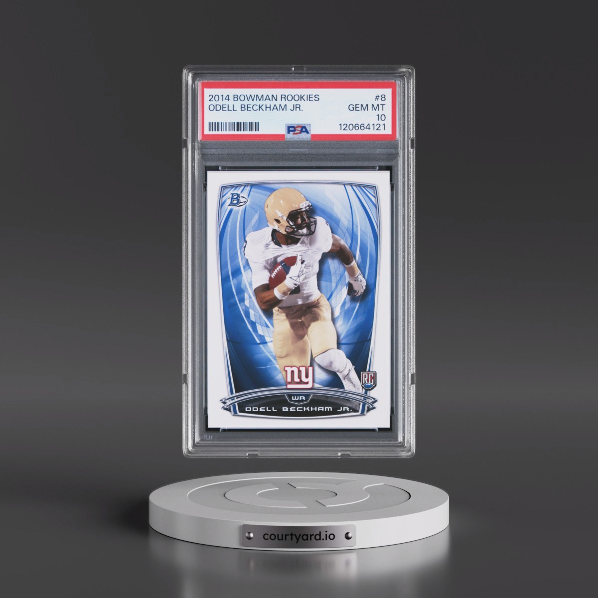 2014 Bowman Rookies #8 Odell Beckham Jr. (PSA 10 GEM MINT)