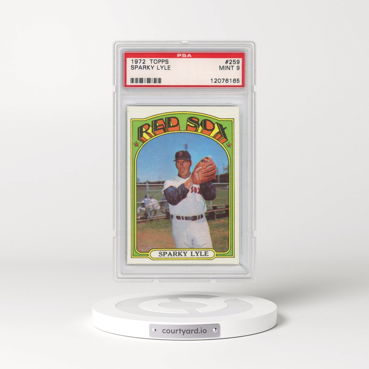 1972 Topps #259 Sparky Lyle (PSA 9 MINT)