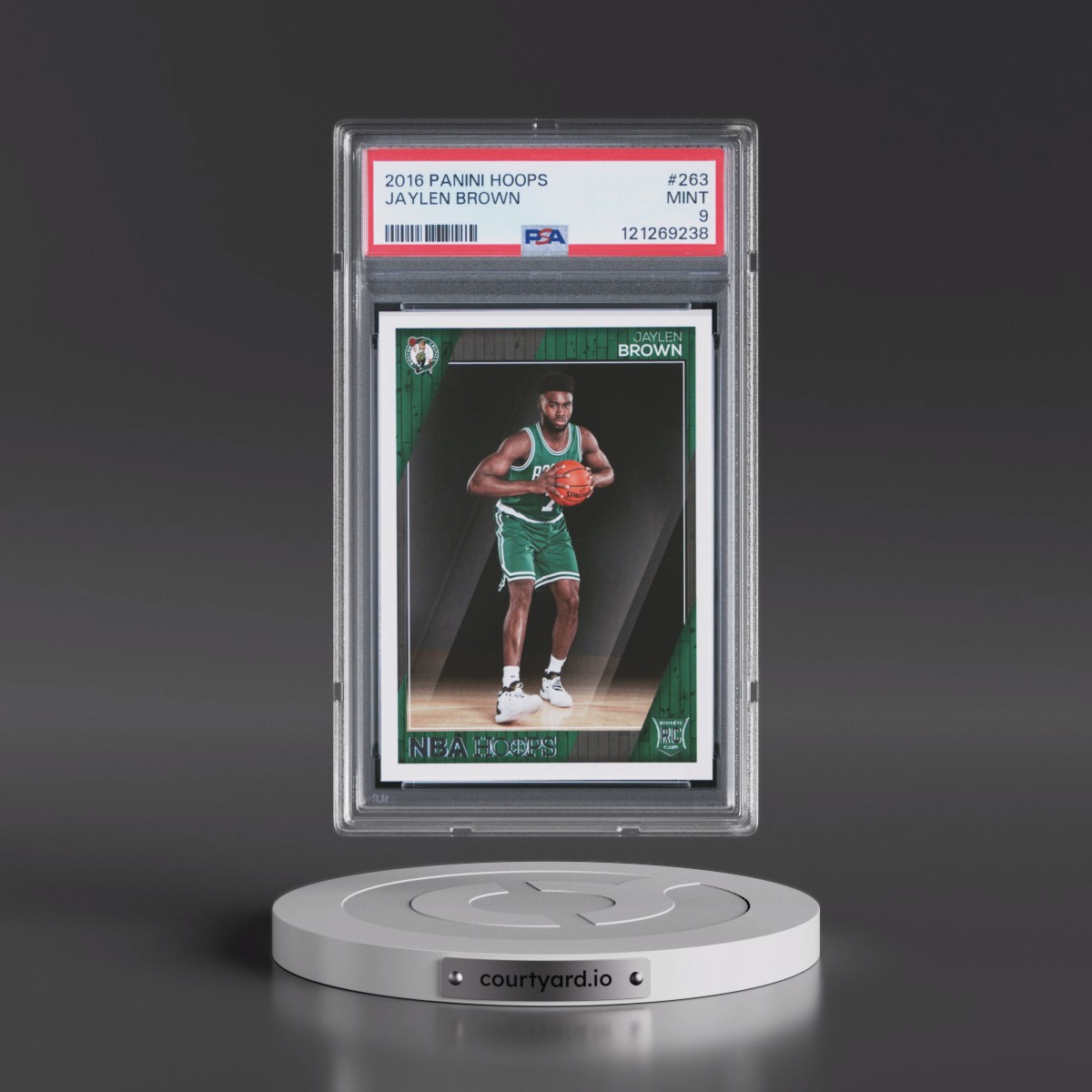 2016 Panini Hoops Jaylen Brown #263 PSA 9