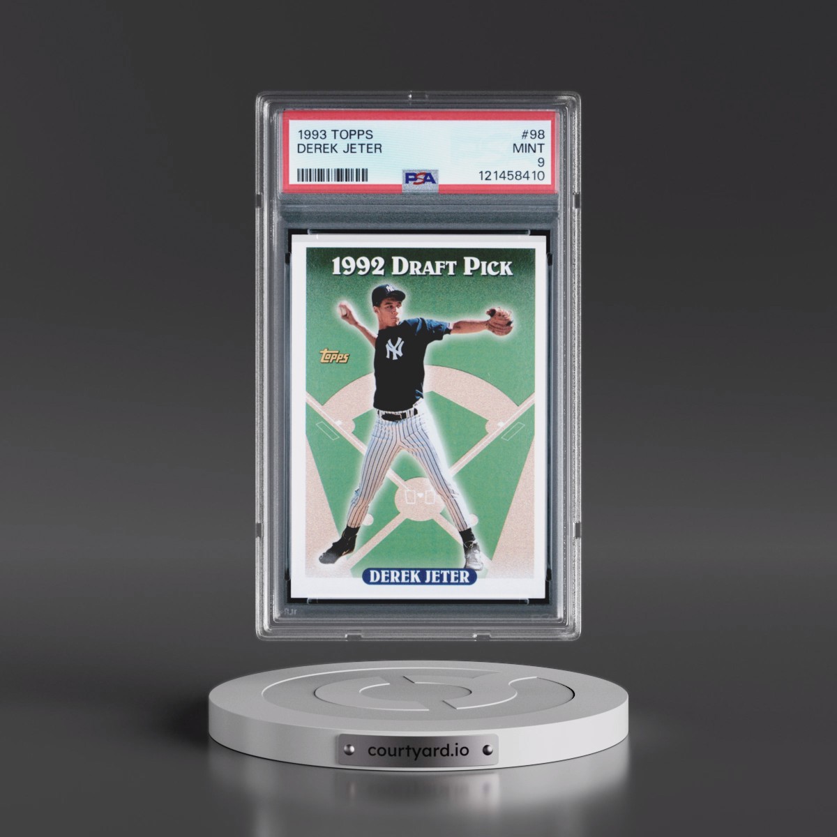 1993 Topps #98 Derek Jeter (PSA 9 MINT)