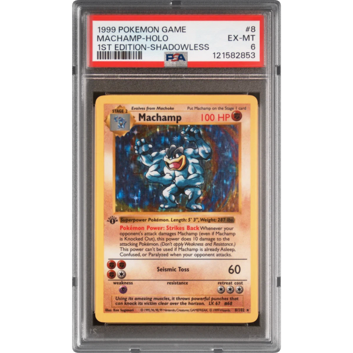 Pokémon Machamp - Shadowless