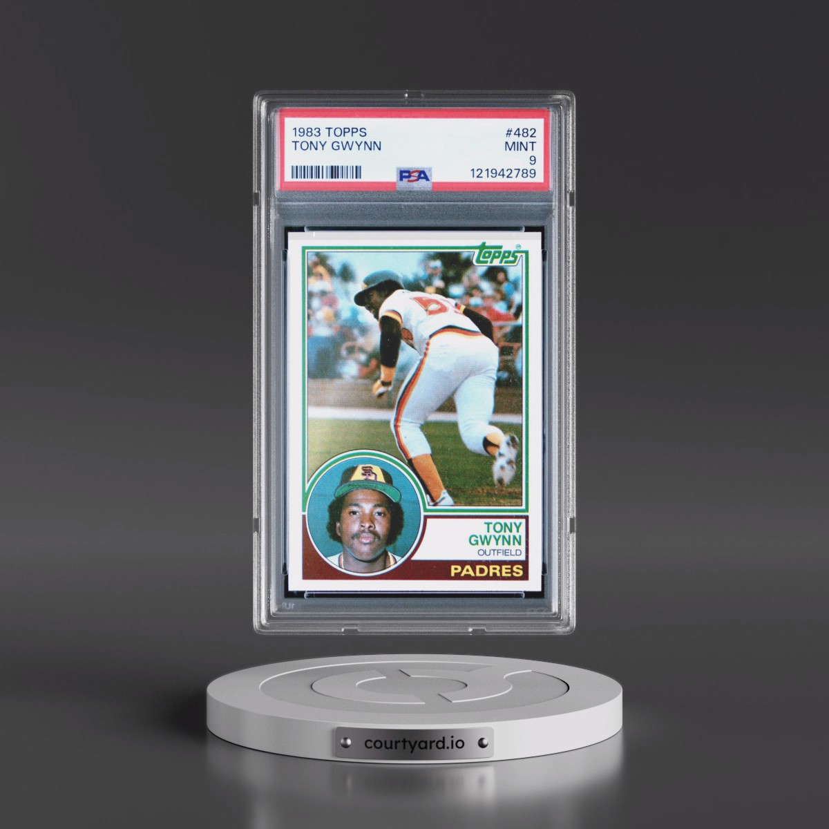 1983 Topps #482 Tony Gwynn (PSA 9 MINT)