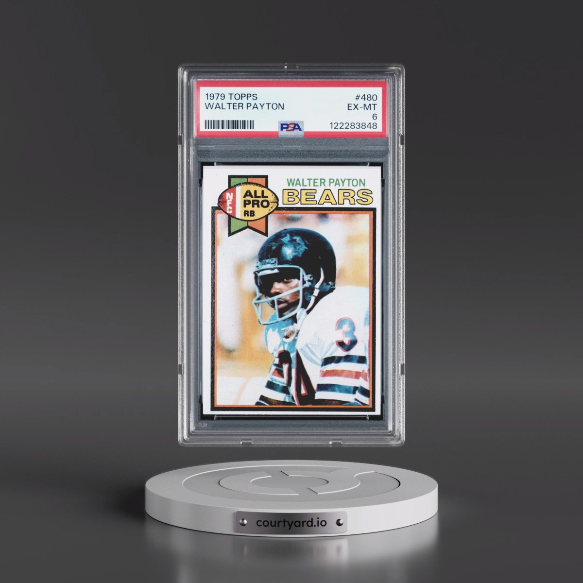 1979 Topps #480 Walter Payton (PSA 6 EX-MT)