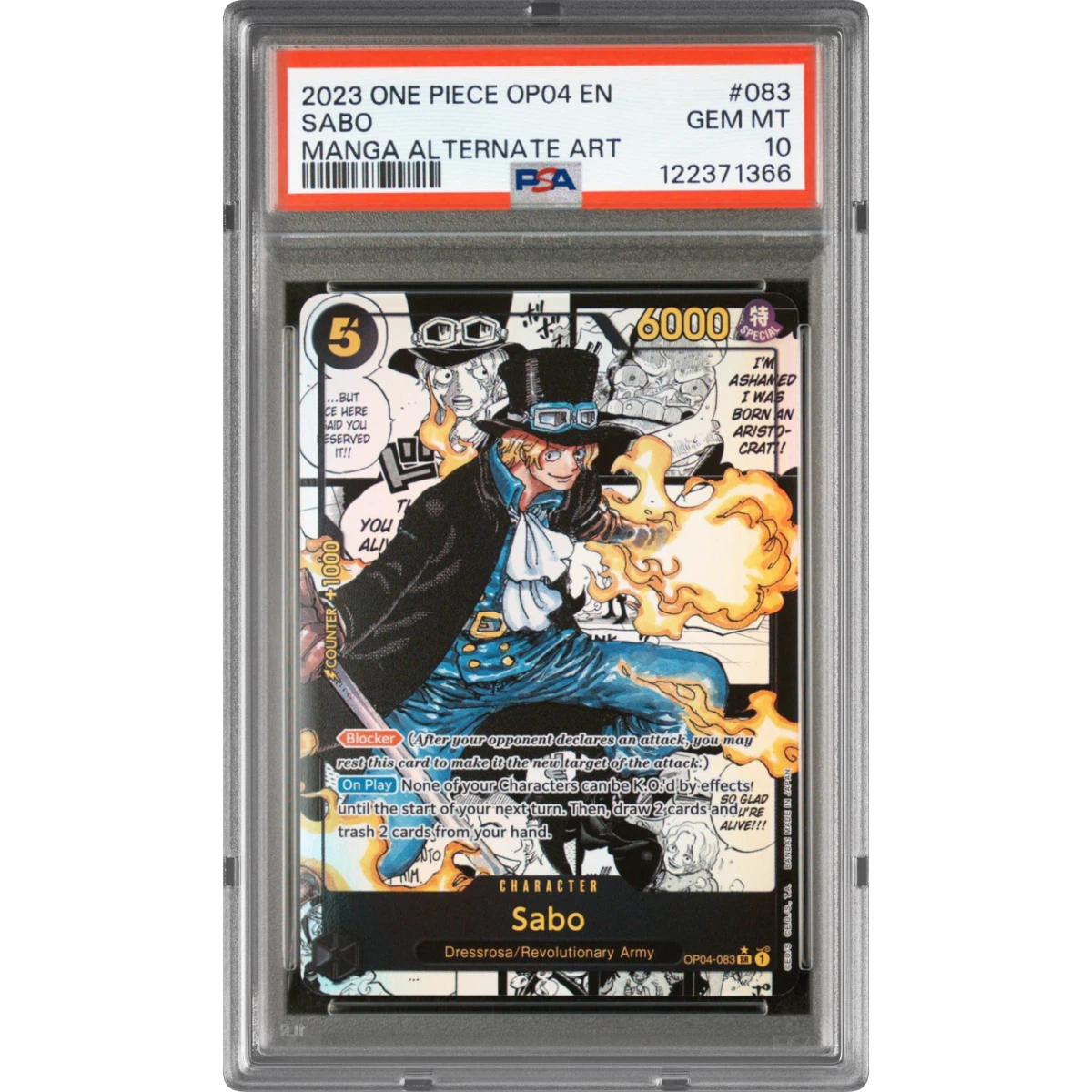 Sabo card artwork