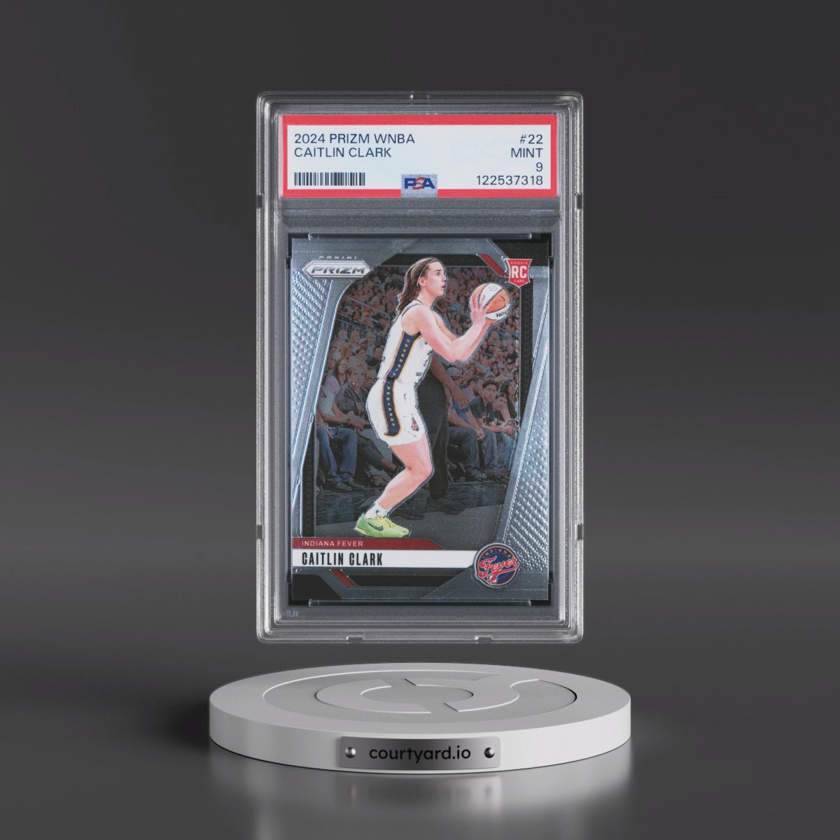 2024 Panini Prizm WNBA #22 Caitlin Clark (PSA 9 MINT)