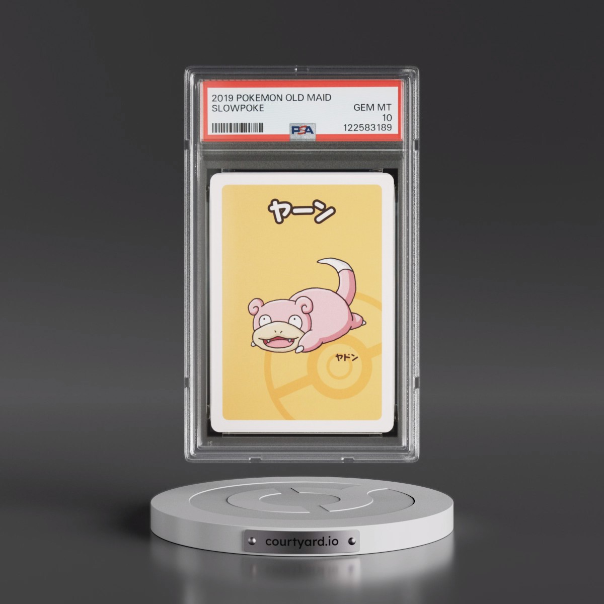 2019 Pokémon Old Maid Slowpoke (PSA 10 GEM MINT)