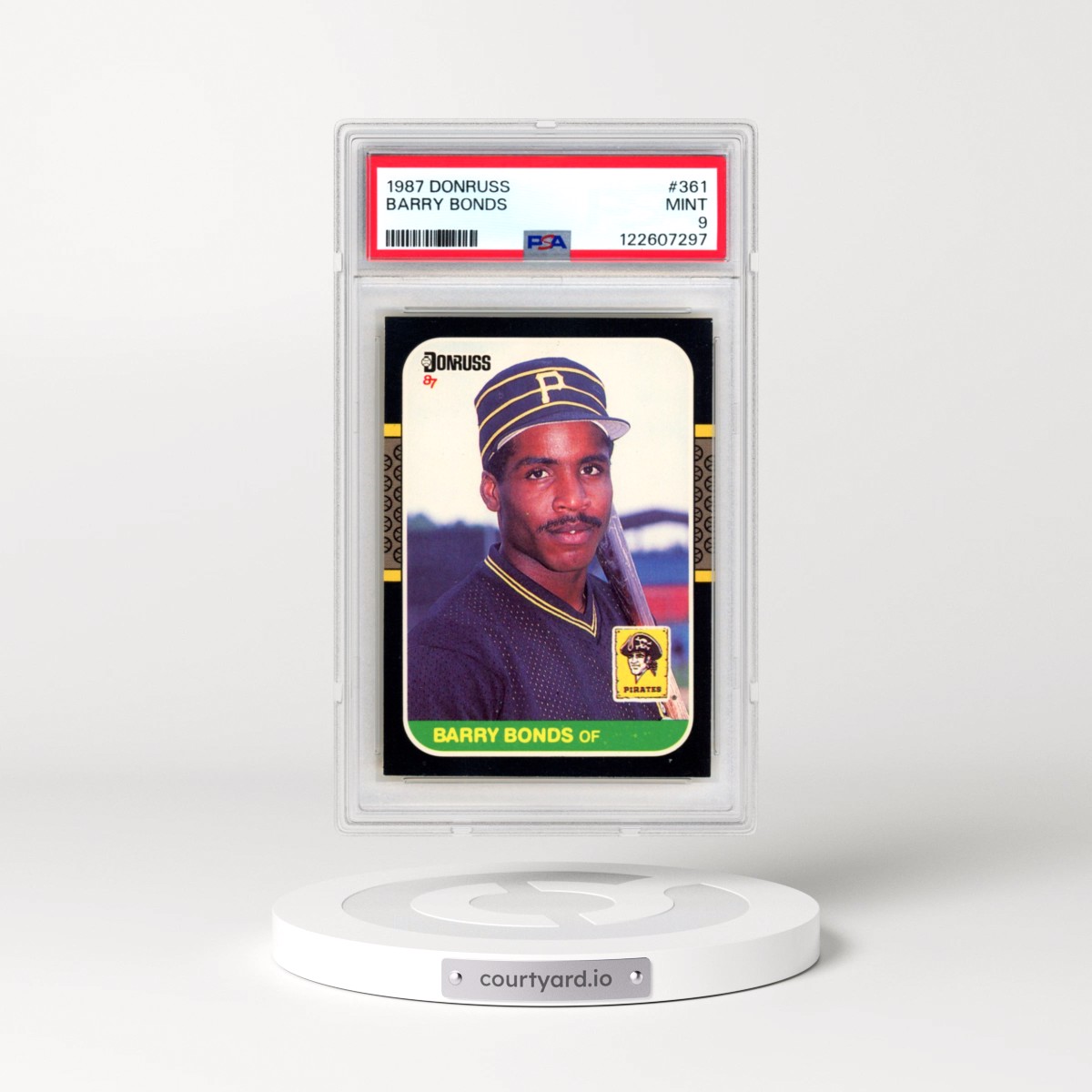 1987 Donruss #361 Barry Bonds (PSA 9 MINT)