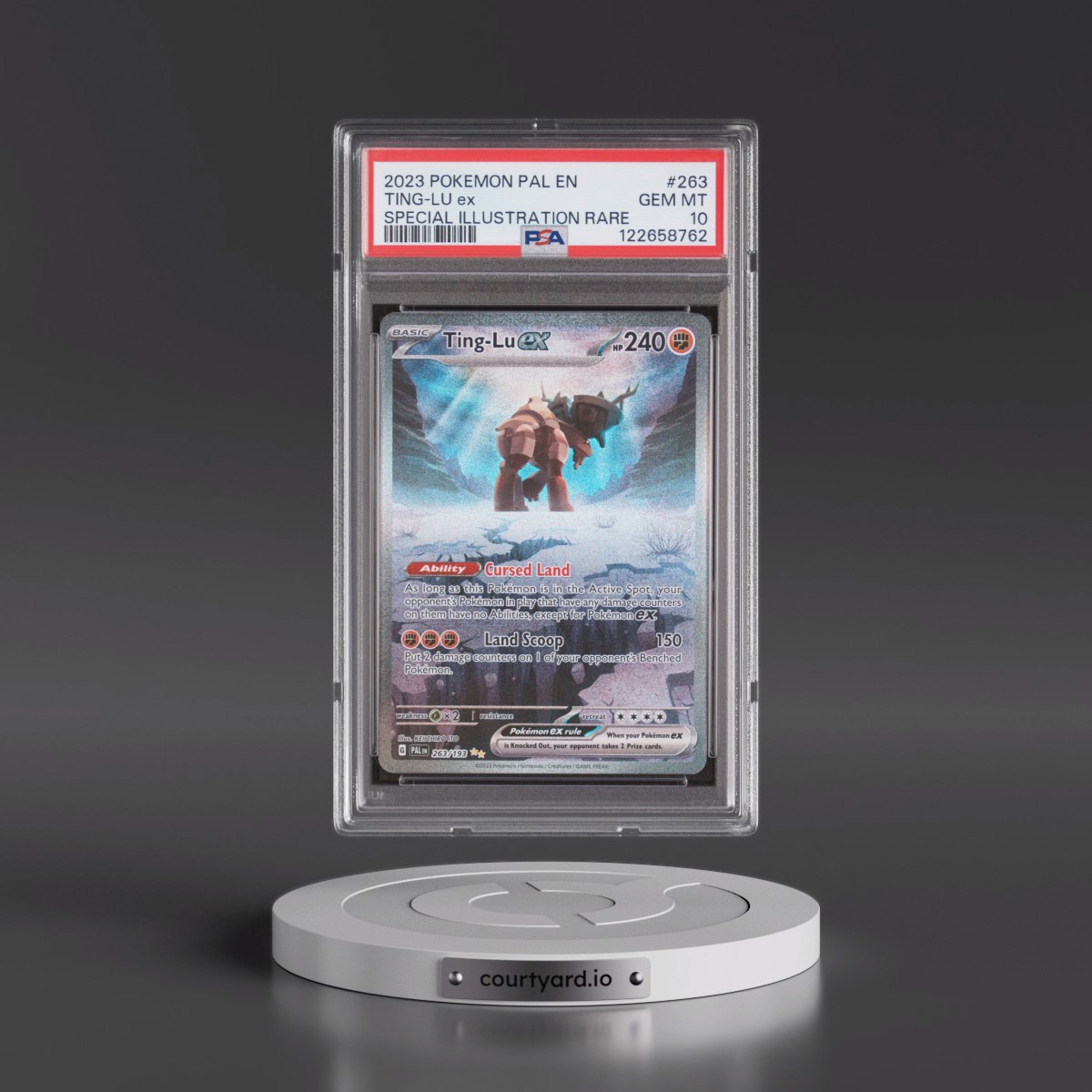 2023 Pokémon Pal EN-Paldea Evolved #263 Ting-LU EX - Holo Special Illustration Rare (PSA 10 GEM MINT)