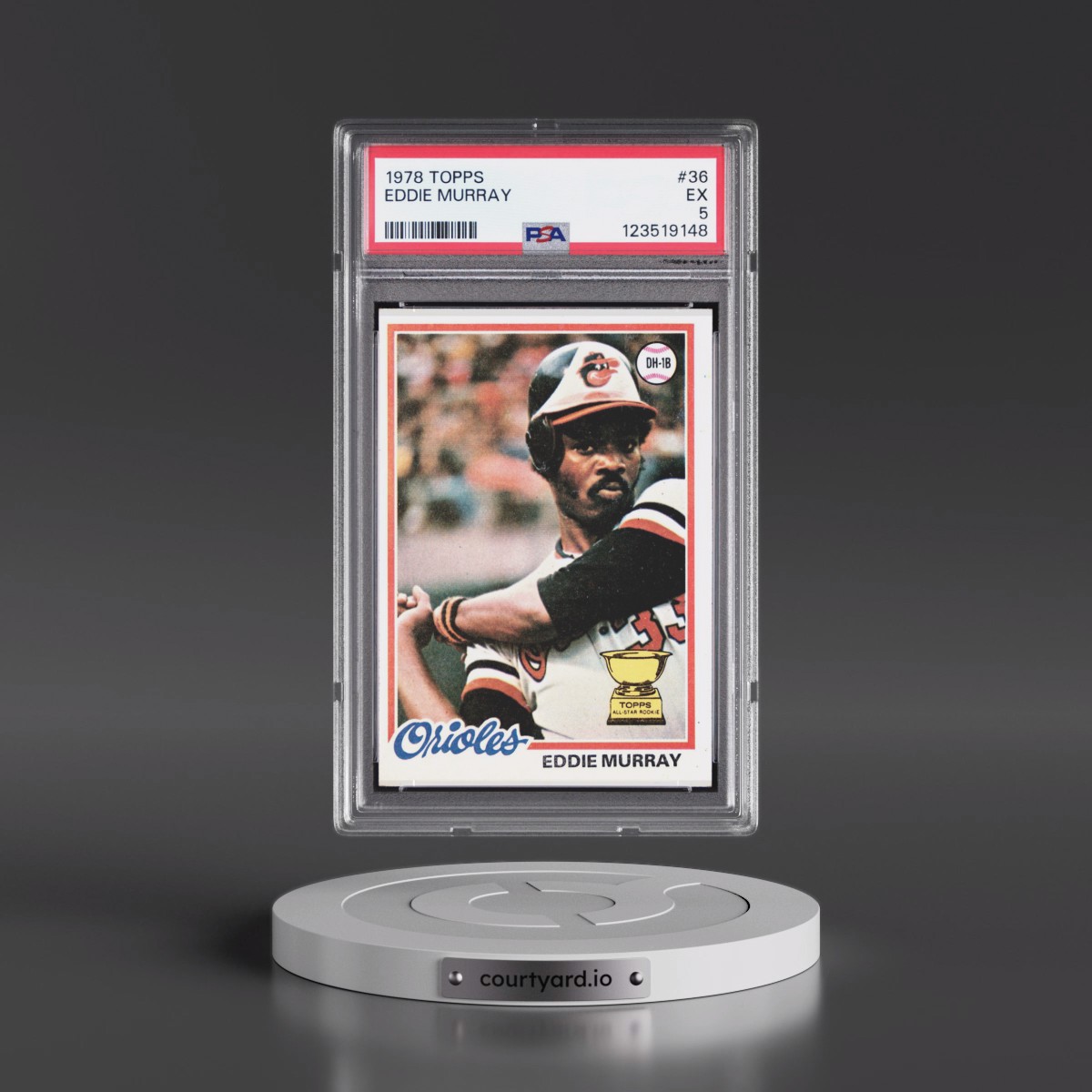 1978 Topps #36 Eddie Murray (PSA 5 EX)