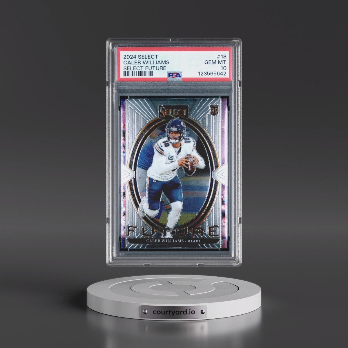2024 Panini Select Select Future #18 Caleb Williams (PSA 10 GEM MINT)