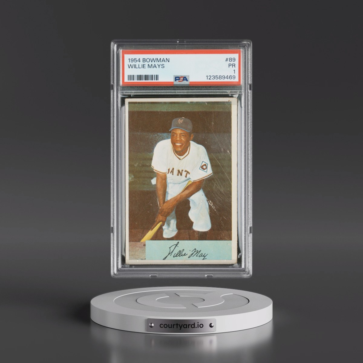 1954 Bowman Willie Mays #89 PSA 1