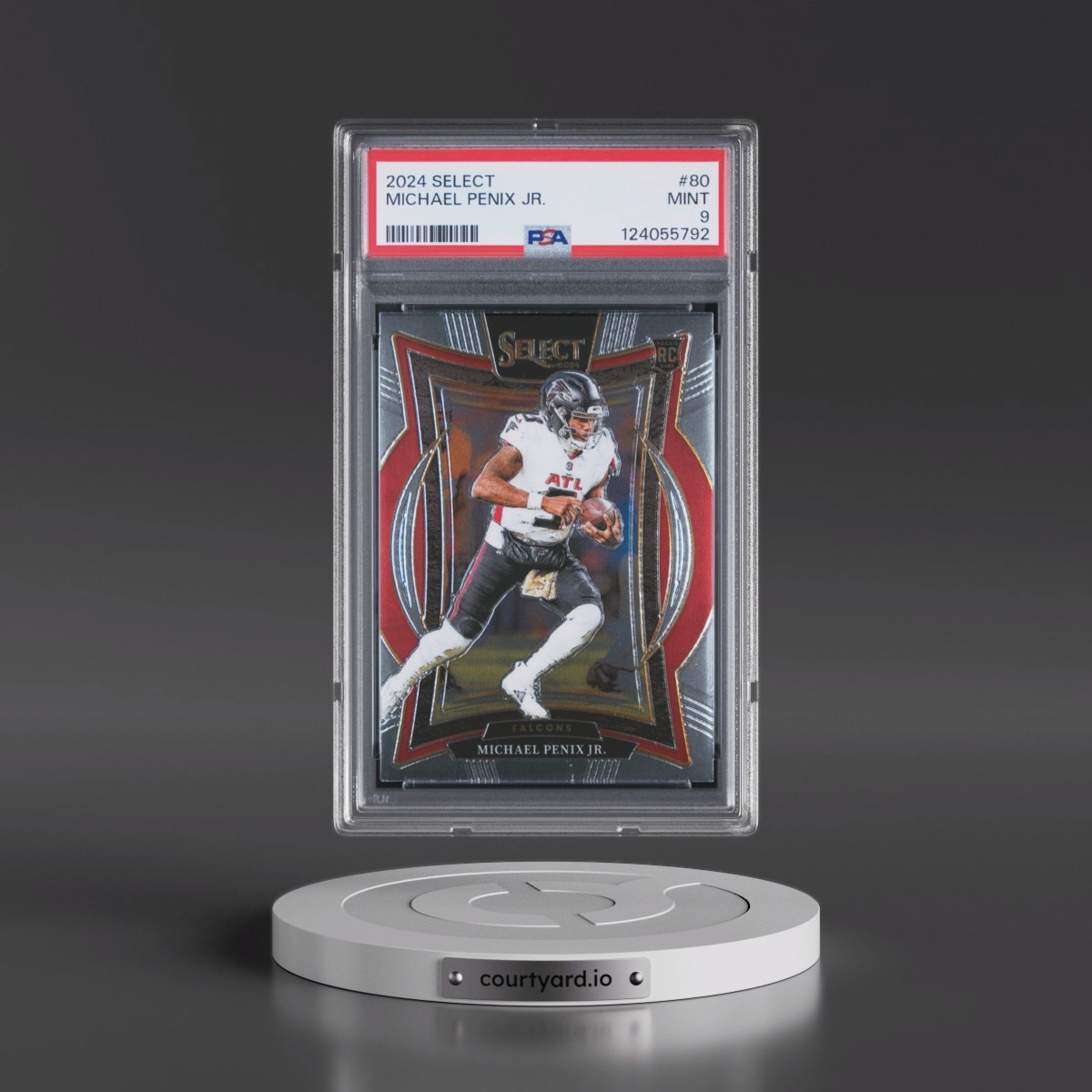 2024 Panini Select Michael Penix Jr. #80 PSA 9