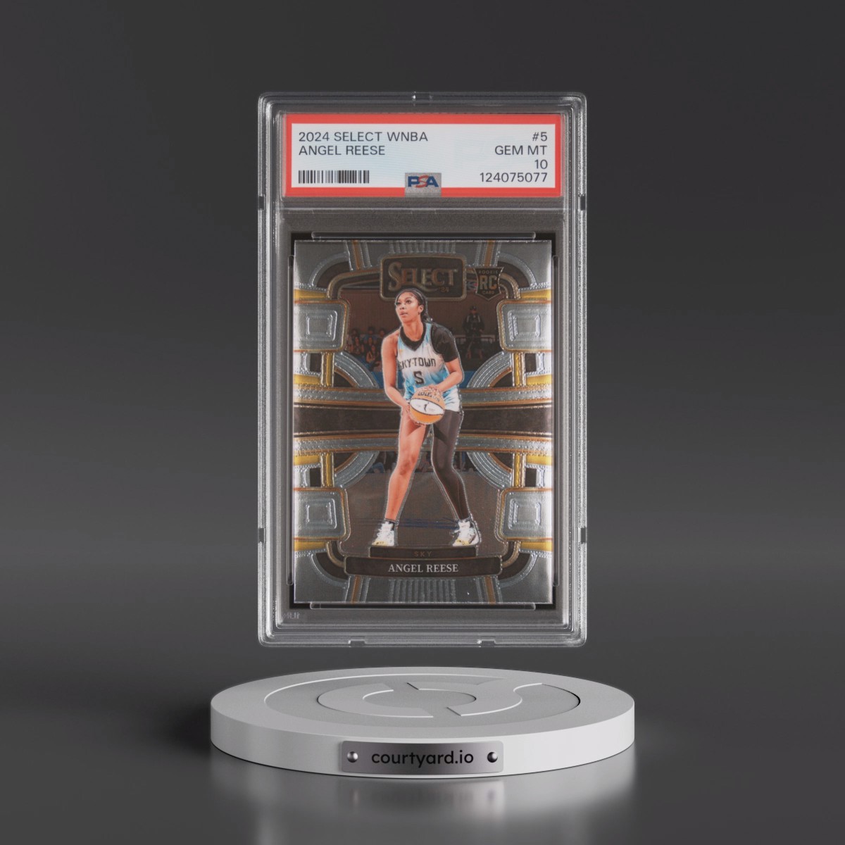 2024 Panini Select WNBA #5 Angel Reese (PSA 10 GEM MINT)
