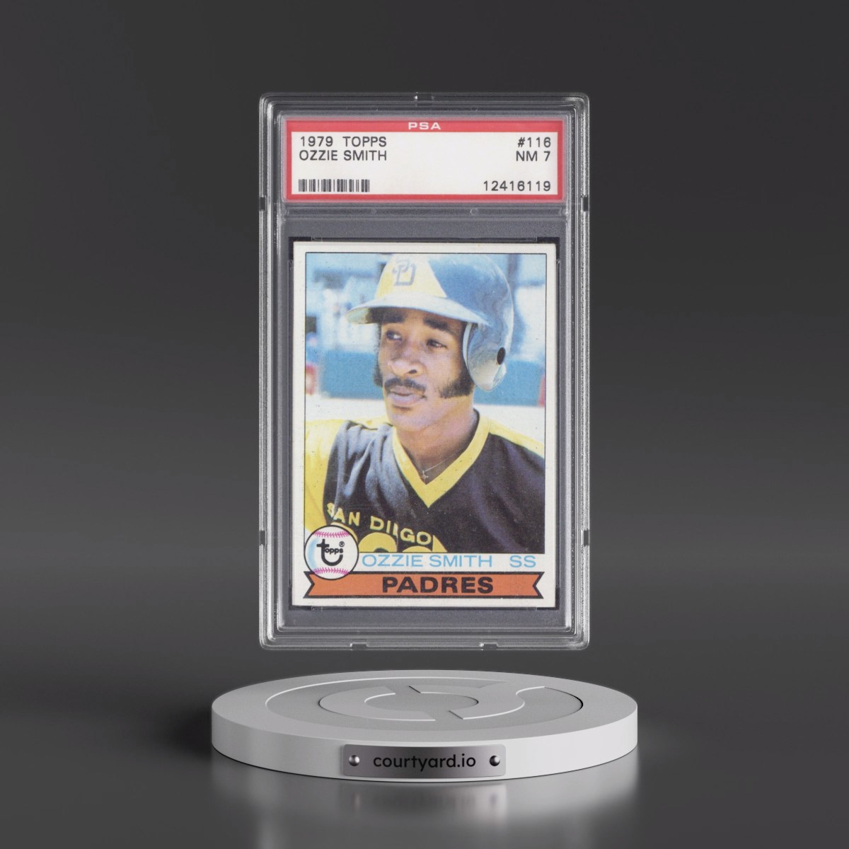 1979 Topps #116 Ozzie Smith (PSA 7 NM)