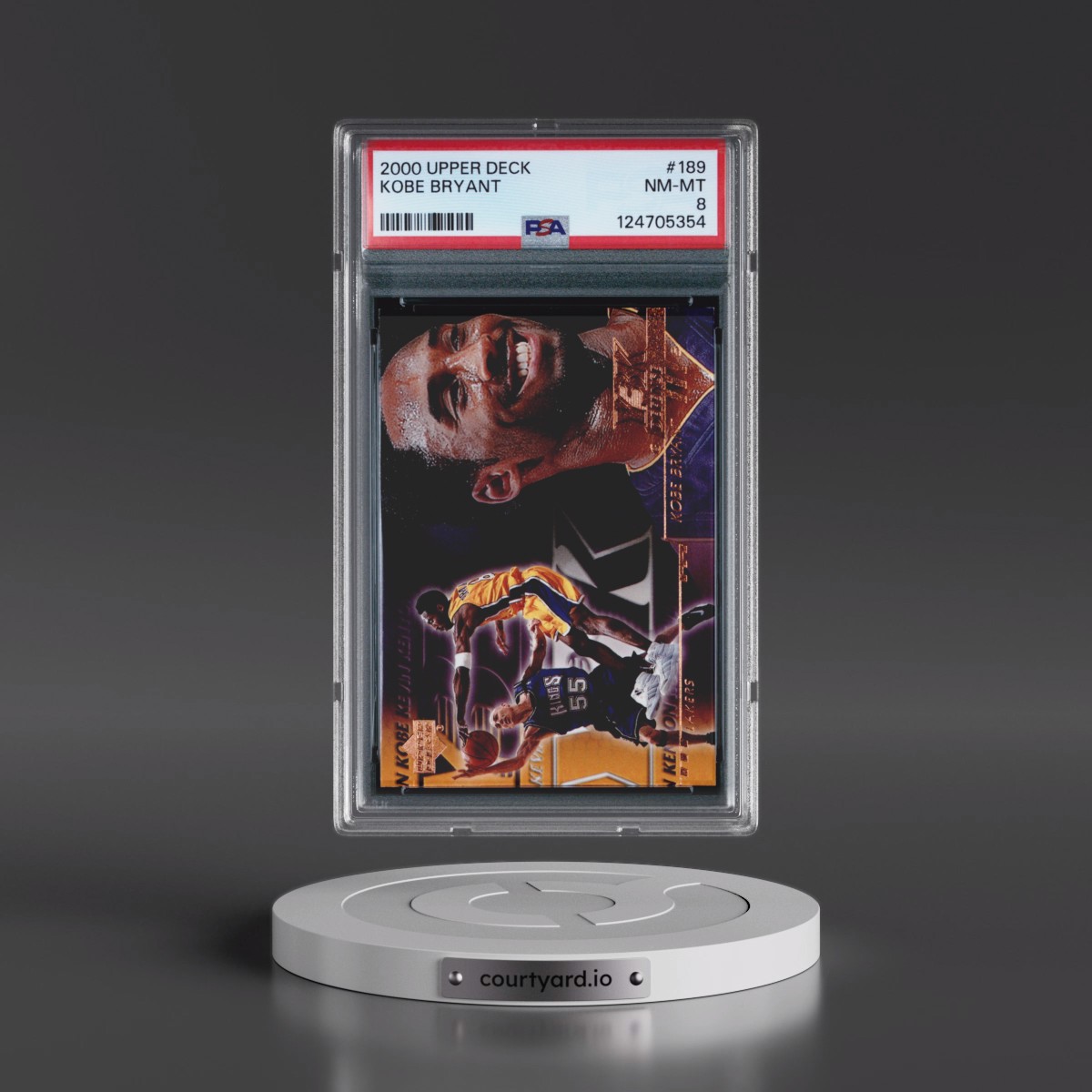 2000 Upper Deck Kobe Bryant #189 PSA 8