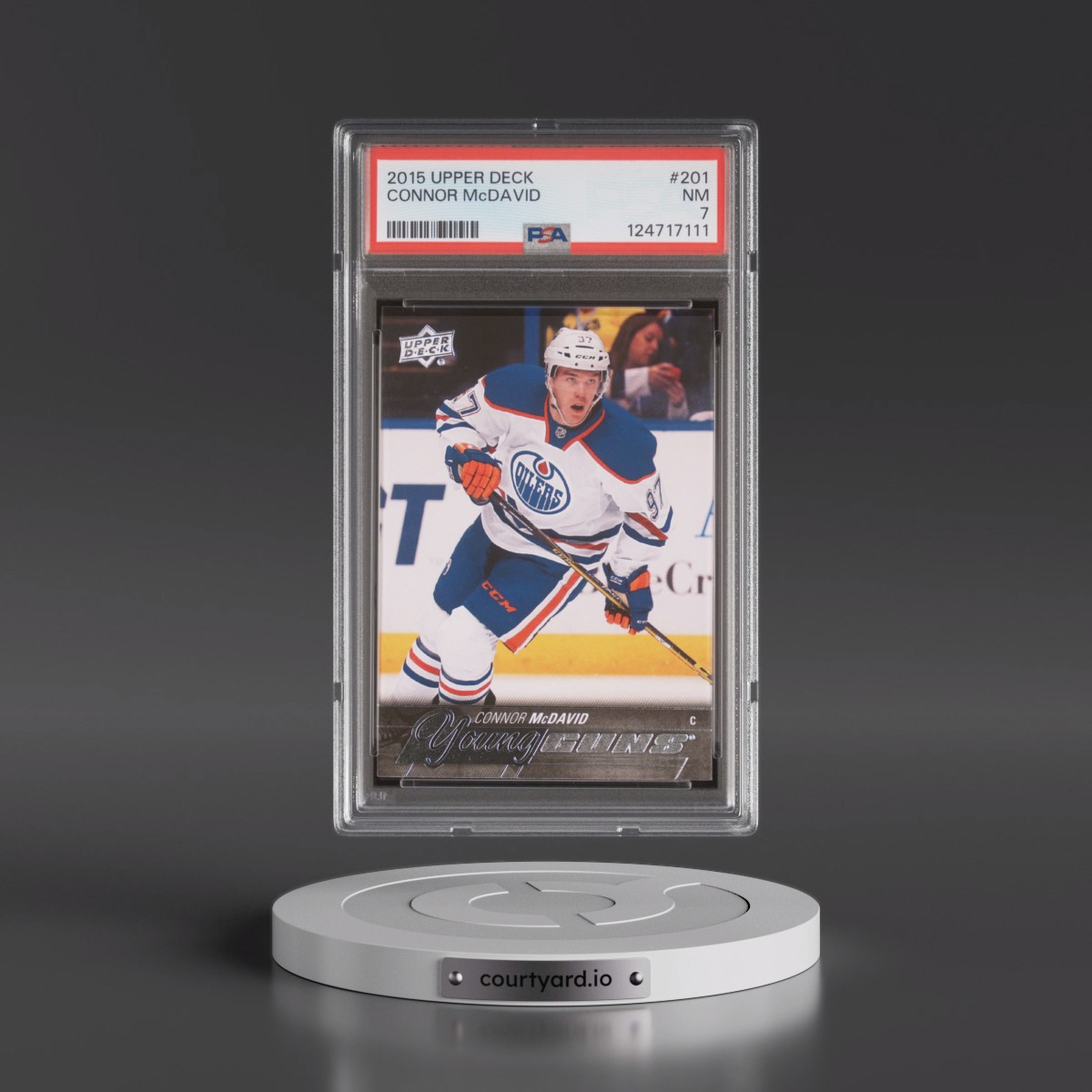 2015 Upper Deck #201 Connor McDavid (PSA 7 NM)