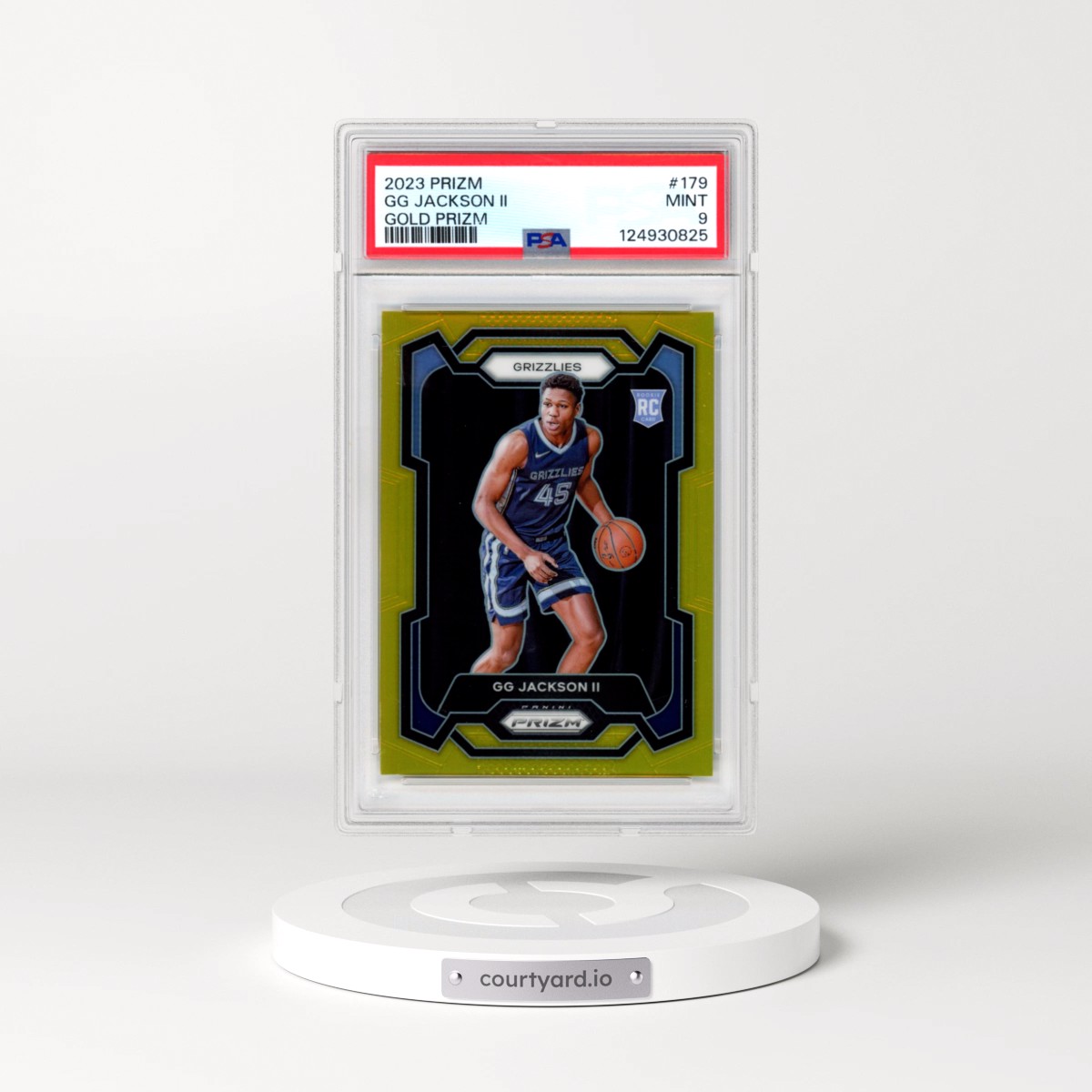 2023 Panini Prizm #179 GG Jackson II - Gold Prizm (PSA 9 MINT)