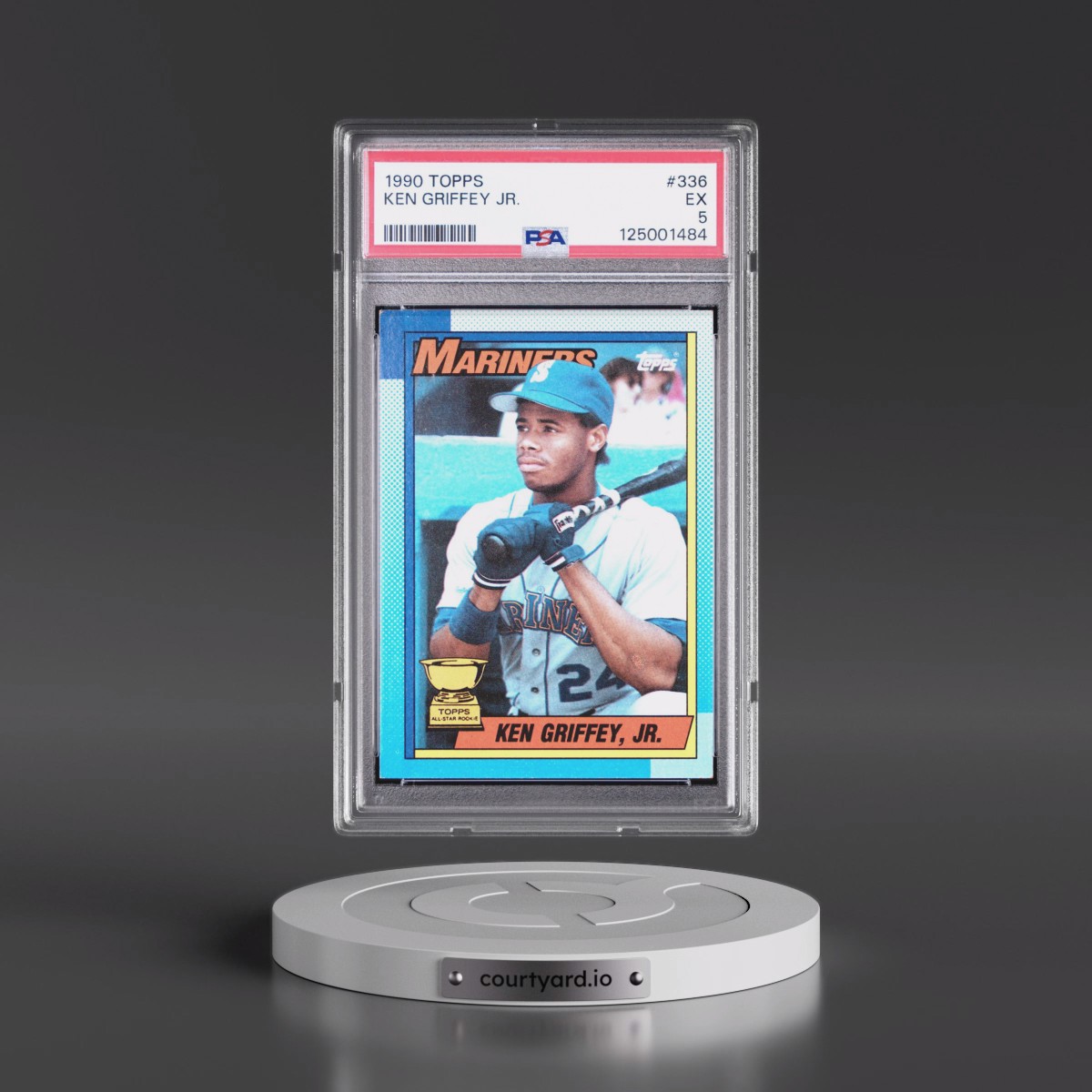 1990 Topps #336 Ken Griffey Jr (PSA 5 EX)