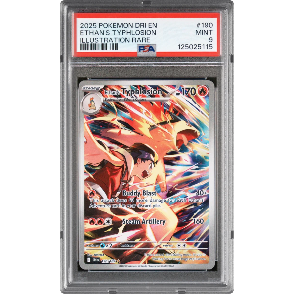 Pokémon Dri Destined Rivals Ethan's Typhlosion