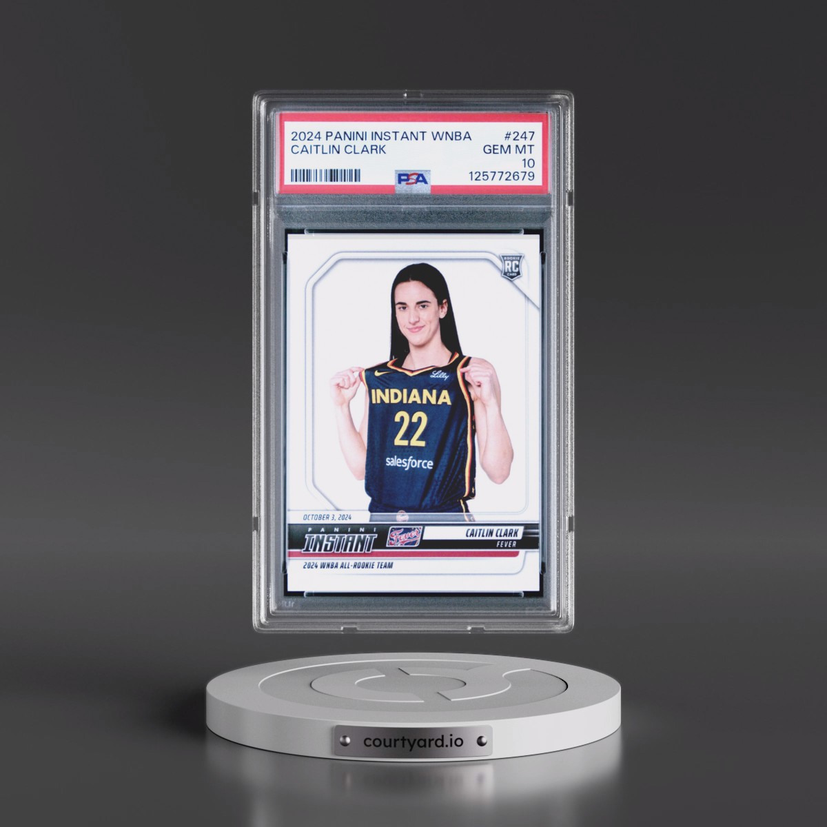 2024 Panini Instant WNBA #247 Caitlin Clark (PSA 10 GEM MINT)