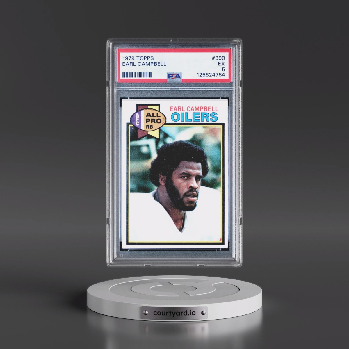 1979 Topps #390 Earl Campbell (PSA 5 EX)