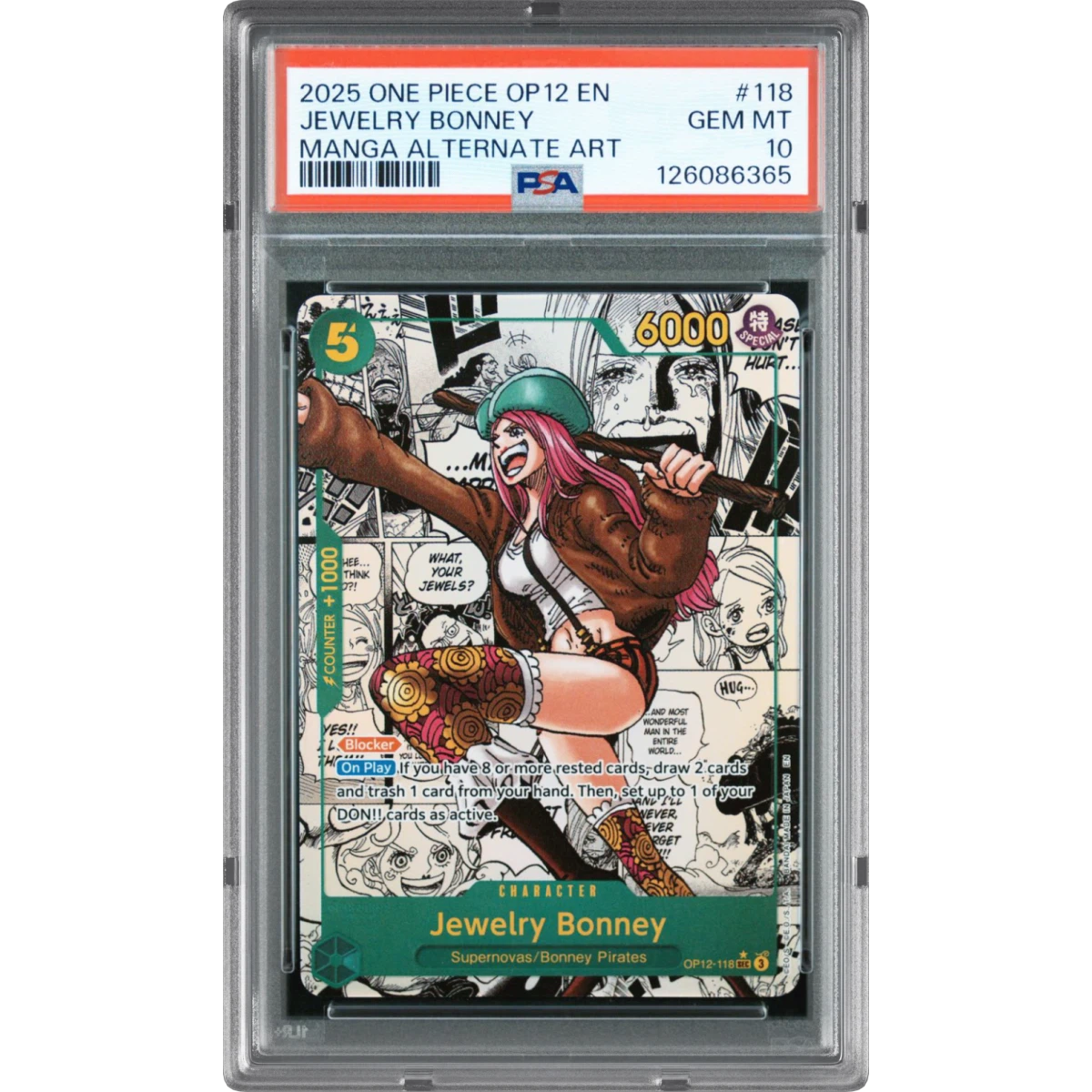 Jewelry Bonney card artwork