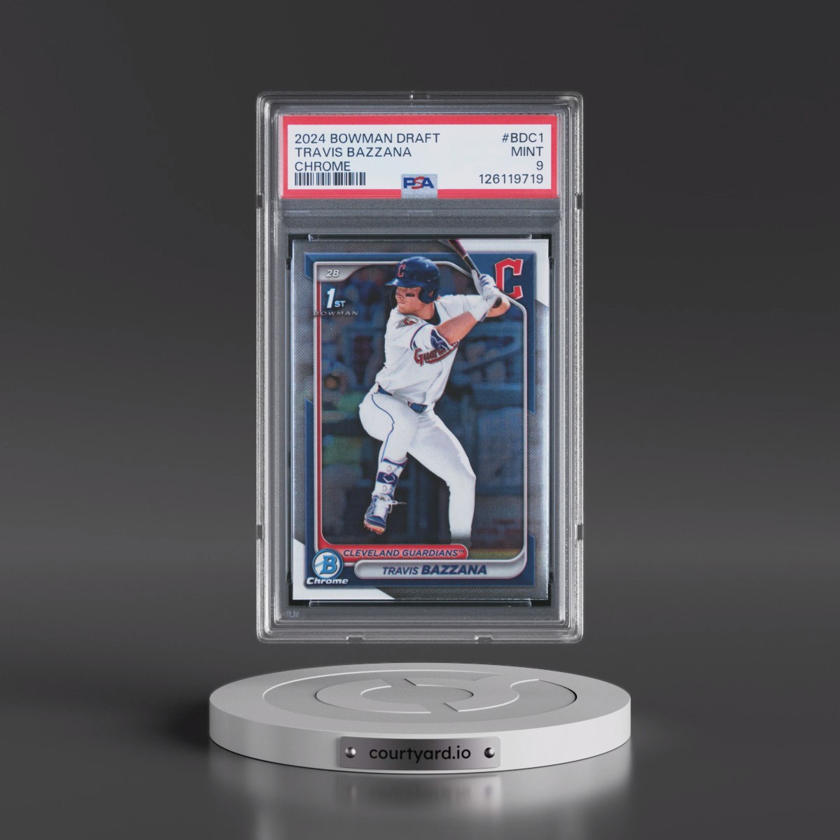 2024 Bowman Draft #BDC1 Travis Bazzana - Chrome (PSA 9 MINT)