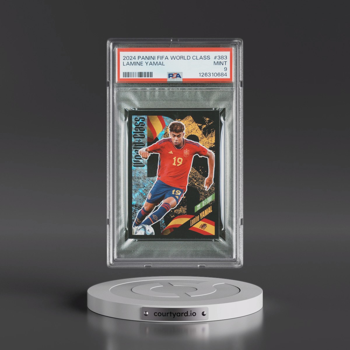 2024 Panini FIFA World Class 2024 #383 Lamine Yamal (PSA 9 MINT)