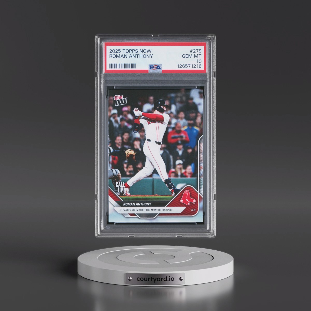 2025 Topps Now Roman Anthony #279 PSA 10