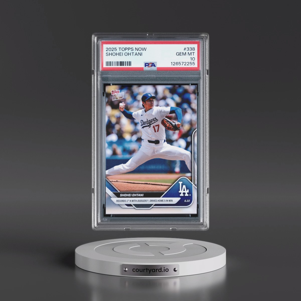 2025 Topps Now #338 Shohei Ohtani (PSA 10 GEM MINT)