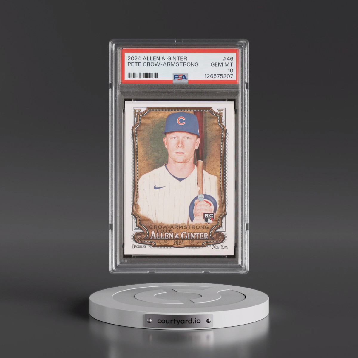 2024 Topps Allen & Ginter #46 Pete Crow-Armstrong (PSA 10 GEM MINT)