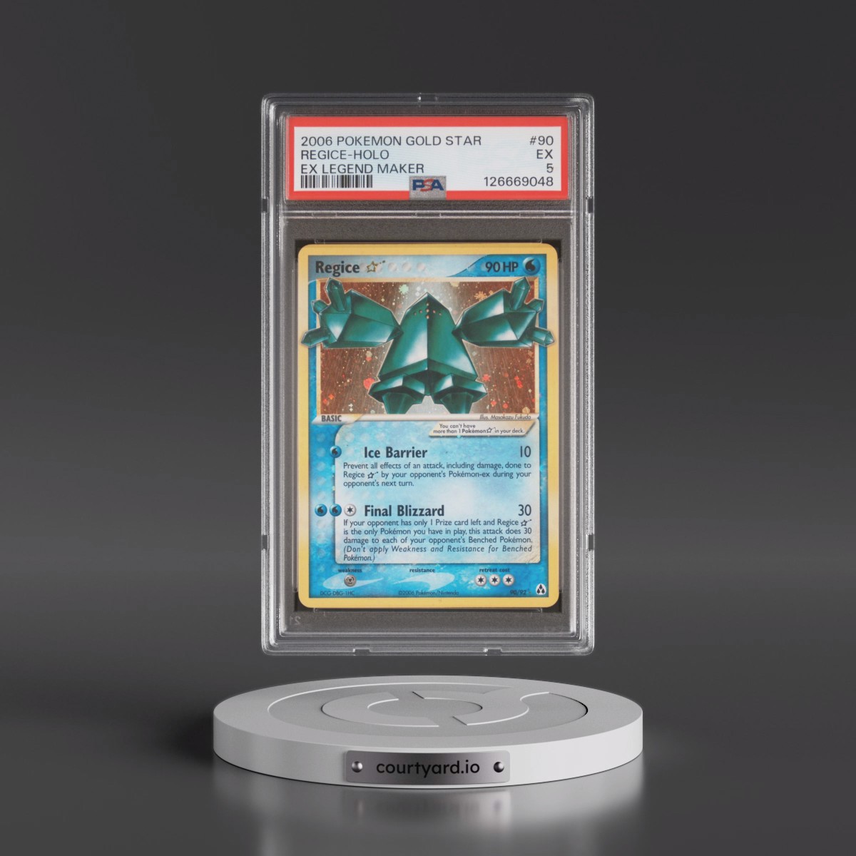 walmart ca pokemon cards Pokemon EX Legend Maker Holo Rare Golem #6 [Damage] main image 1