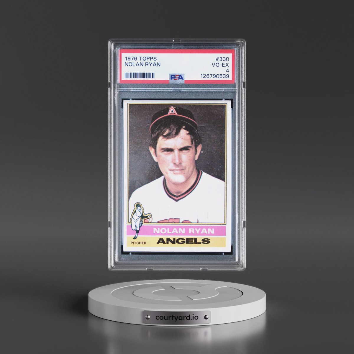 1976 Topps #330 Nolan Ryan (PSA 4 VG-EX)